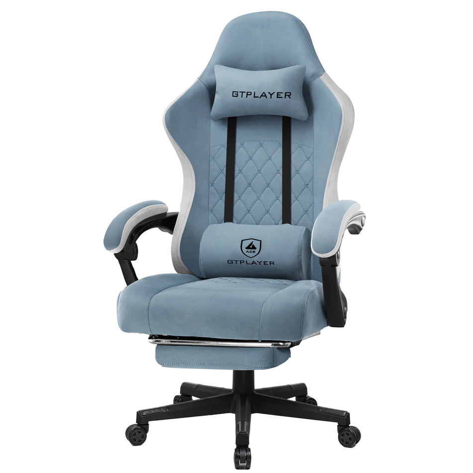 GTPLAYER Ergonomic Gaming Chair With Pocket Springs Armrests