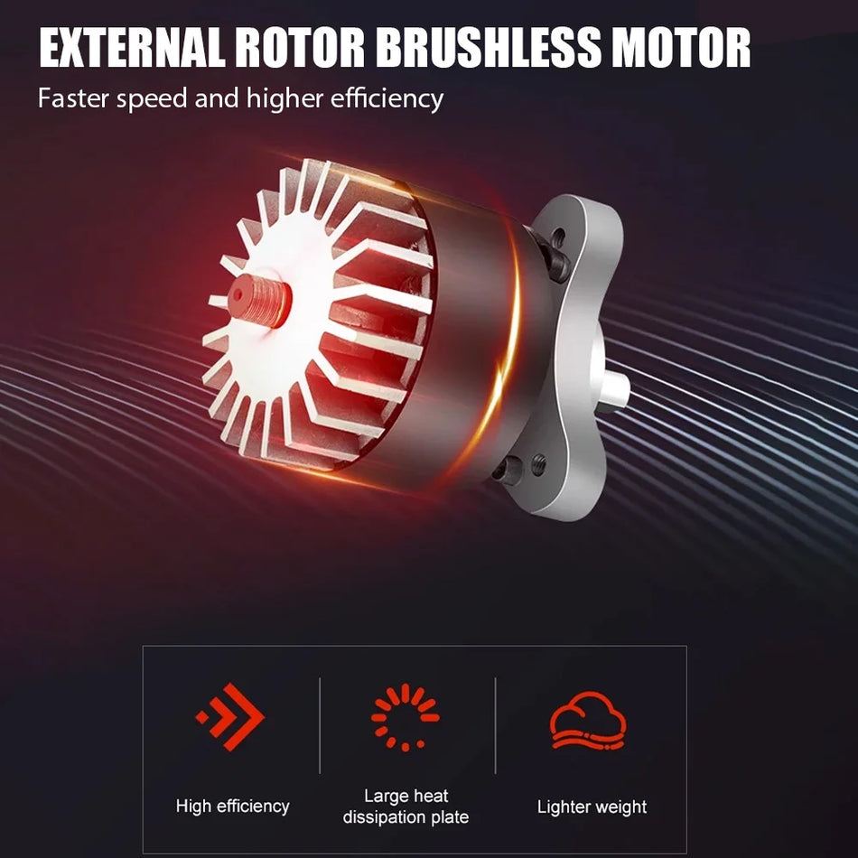 16 colių bešepetėlių grandininis pjūklas automatinis tepimas Makita 18V