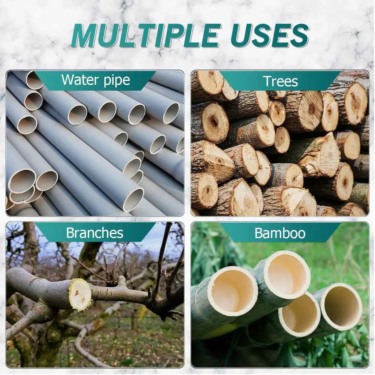 8 Inch Cordless Pruning Chainsaw For Makita 18V Battery