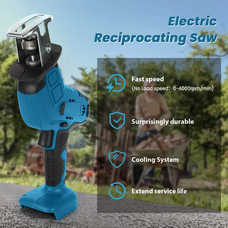 100mm Cordless Reciprocating Saw 3000rpm Makita 18V Pro