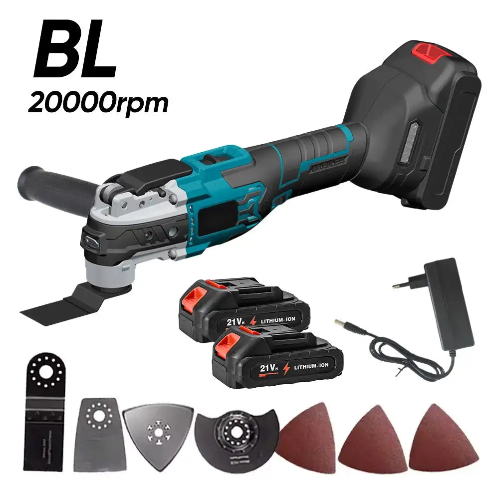 Brushless Oscillating Trimmer Saw 6 Speed For Makita 18V With 2XBattery / france