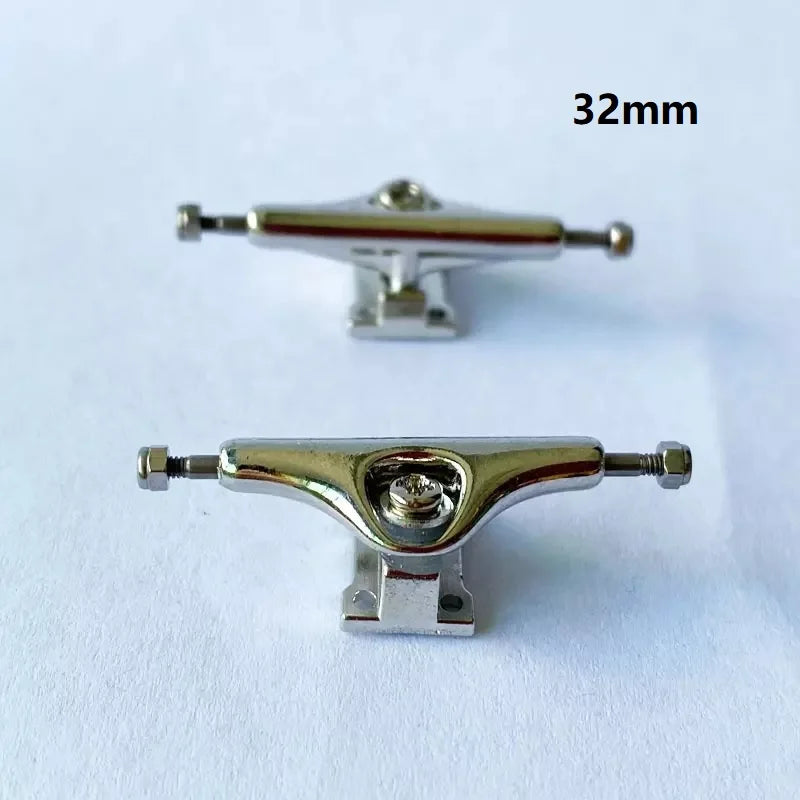 Fingerboard Truck 32mm 34mm &ndash; Professional Single Axle Silver 32mm / CHINA