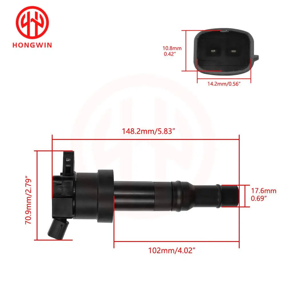 Bobina de Ignição para Hyundai Verna, Accent 1.4L 2016-2024 Substituição