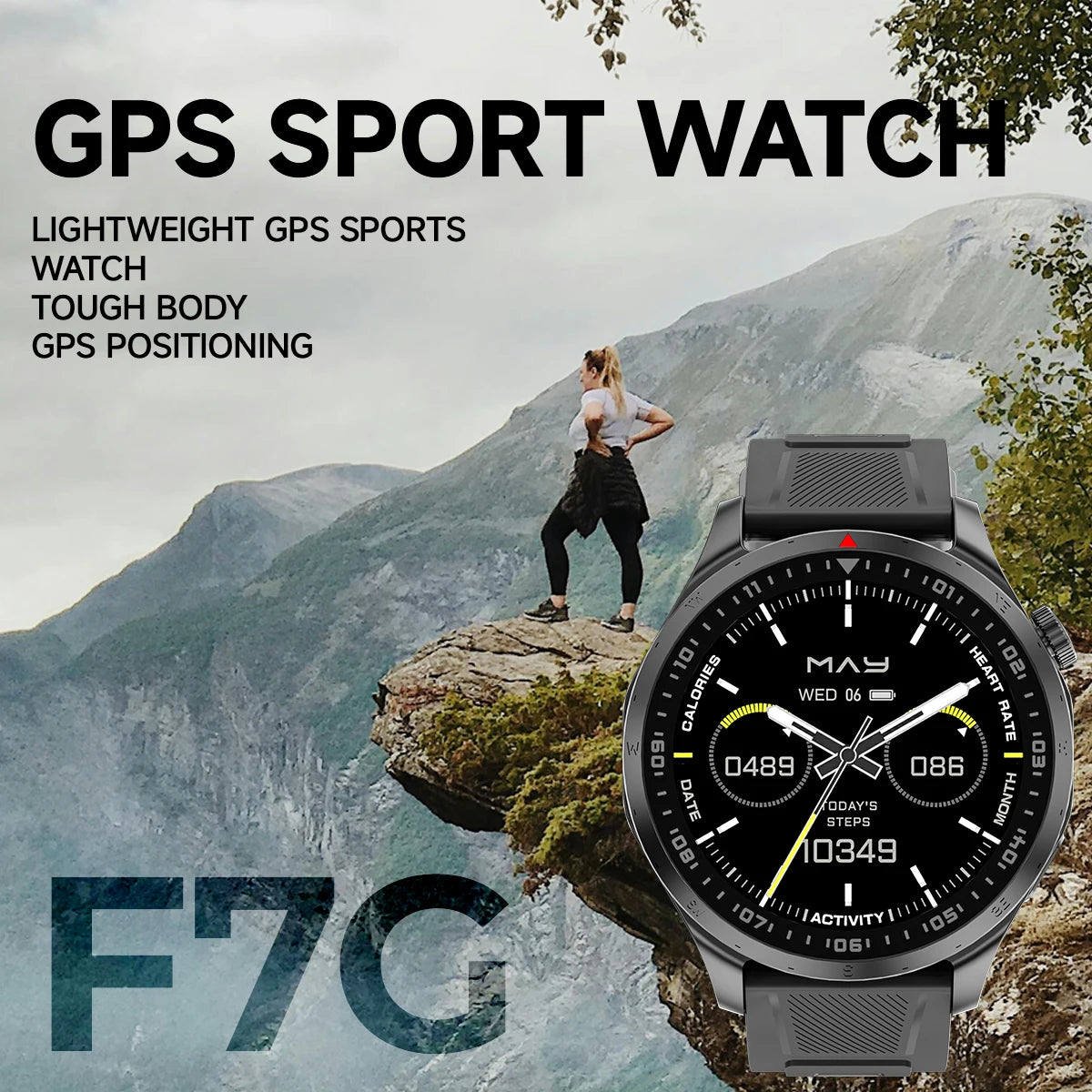 Military GPS Smartwatch &ndash; Offline Maps And Health Monitor