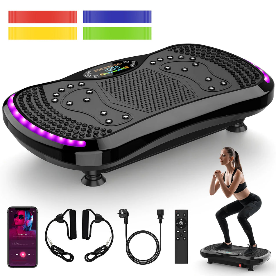 200KG Vibrationsplatte Trainingsgerät – Neun Programme