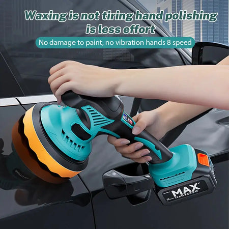 Cordless Car Polisher 1000W 8 Speed Makita 18V Battery