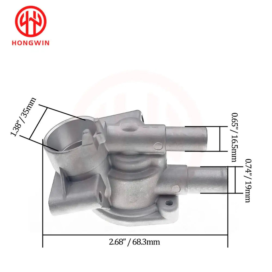 Moottorin jäähdytysnesteen termostaatti kotelo Honda Civic 1996-2000 1.6L L4