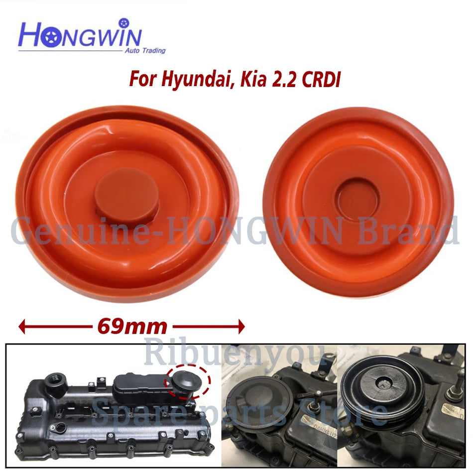 Gumová membrána víka ventilu pro Hyundai Kia IX35 Santa Fe 2.2 CRDI