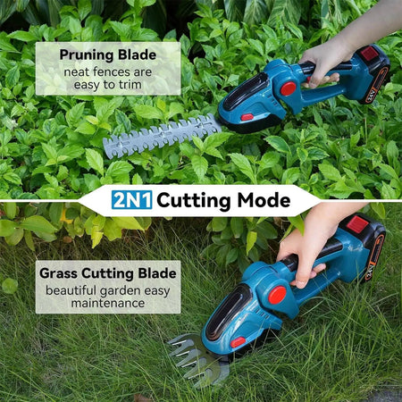 2 In 1 Cordless Hedge Trimmer And Pruning Shear 18V Makita