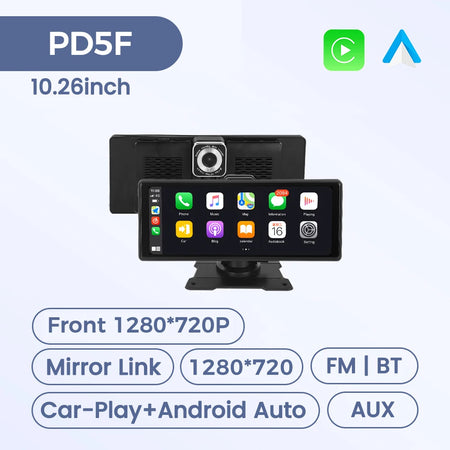 MEKEDE Intelligent Car Machine System 10.26 Inch DVR &ndash; Wireless CarPlay Smart Multimedia Player PD5F