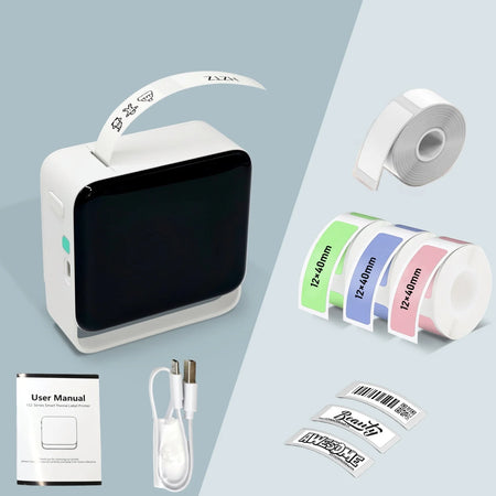 Label Maker With Paper Roll For Storage &ndash; UltraSlim printer 4 roll