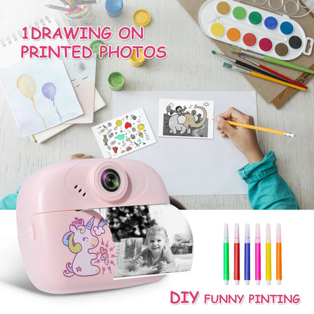 57mm Children's Mini Thermal Print Camera &ndash; Instant Prints