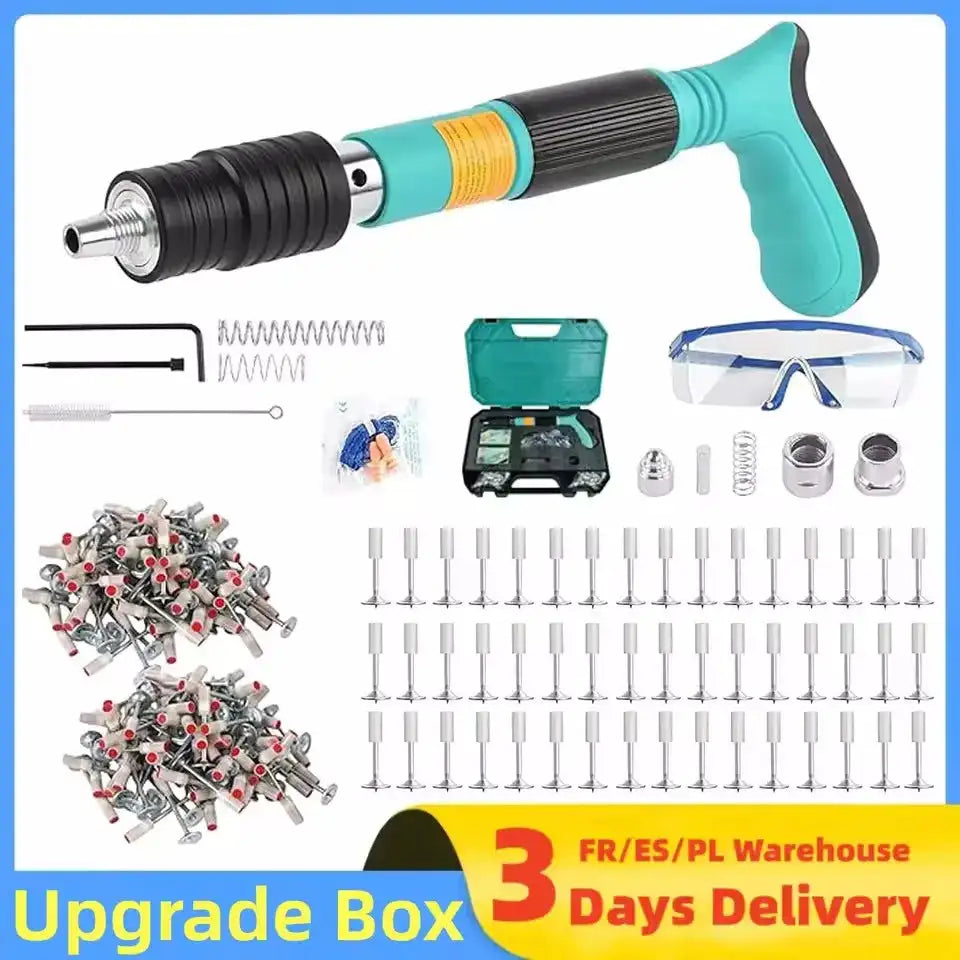 Mini Manual Steel Nail Gun - Three-Grade Strength Adjustment