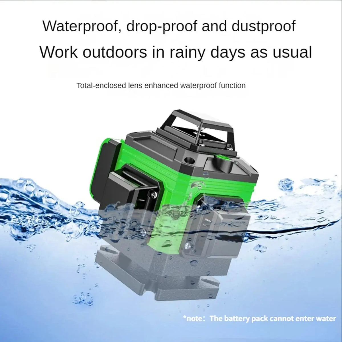 16 Lines 4D Green Laser Level Self Leveling 360 Degree