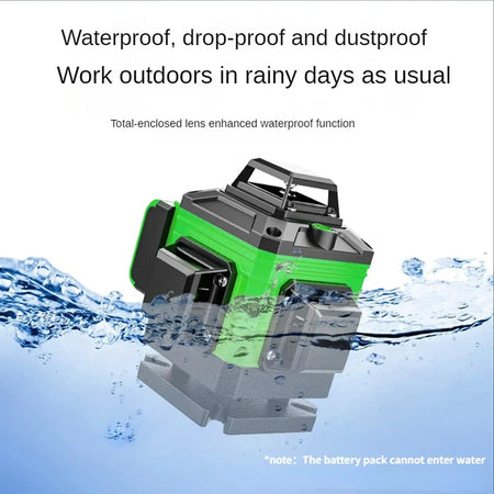 16 Lines 4D Green Laser Level Self Leveling 360 Degree