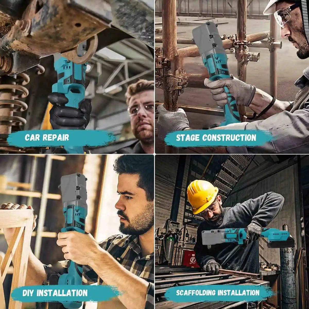 Brushless Ratchet Wrench 1100Nm Makita 18V Half Inch