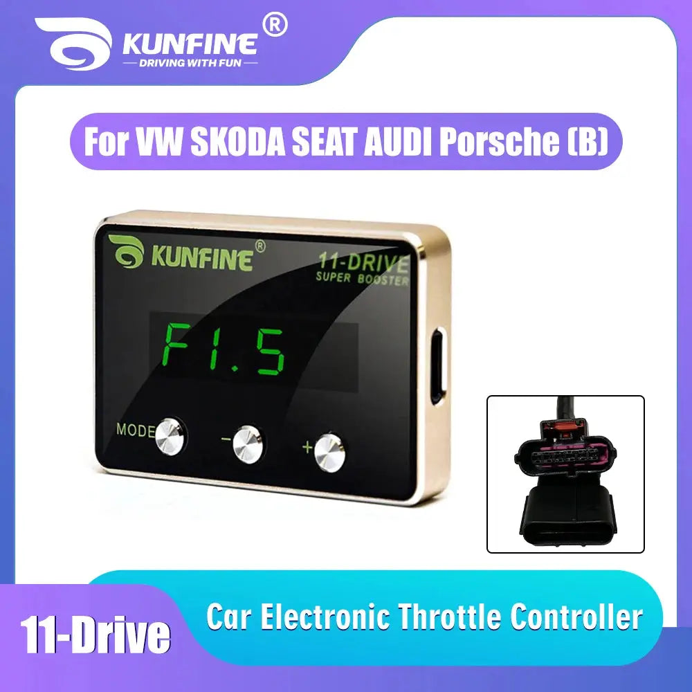 Car Electronic Throttle Controller Racing Accelerator Potent Booster For VW SKODA SEAT AUDI Porsche (B) Tuning Parts Accessory by InterCyprus Trading Ltd