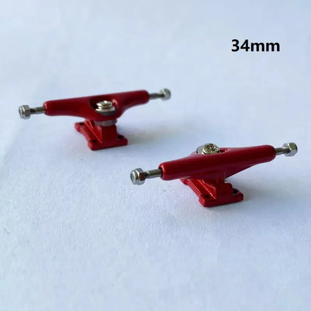 Fingerboard Truck 32mm 34mm &ndash; Professional Single Axle Red 34mm / CHINA