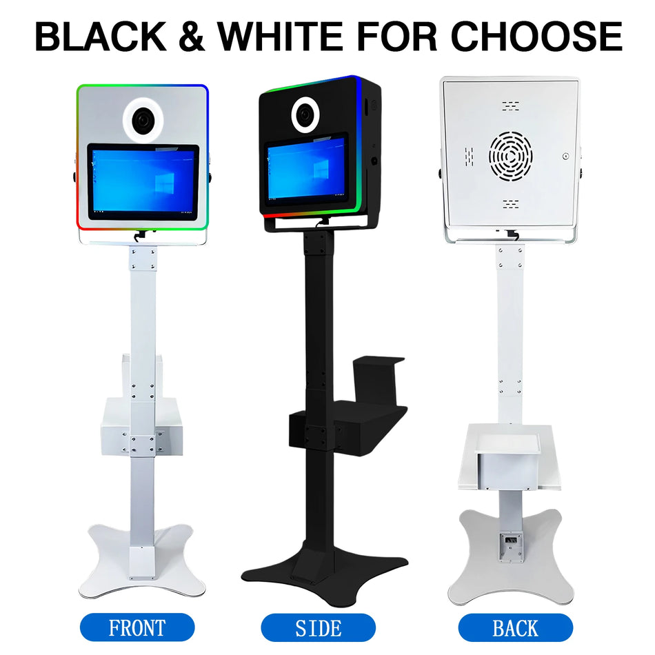 Cabina fotografica DSLR portatile da 15,6 pollici con valigia da trasporto