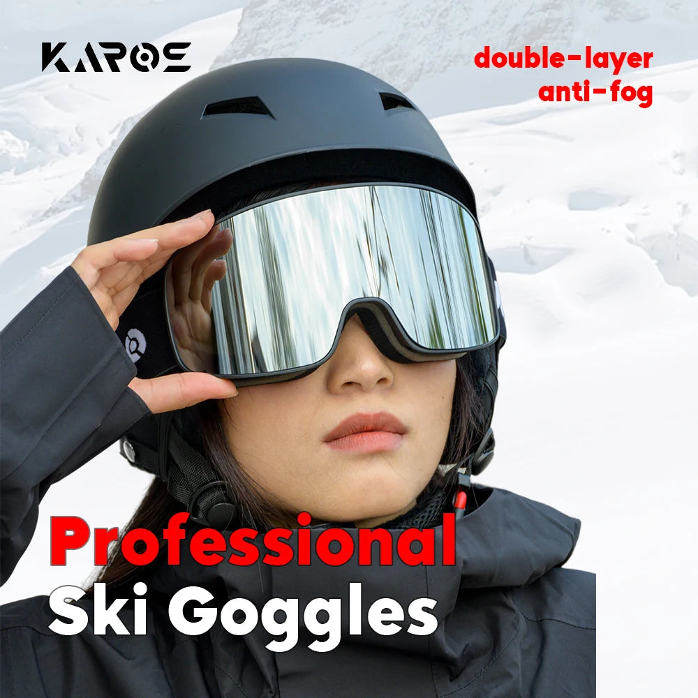 KAROS Ski Goggles &ndash; Anti Fog Double Layer UV400 Protection