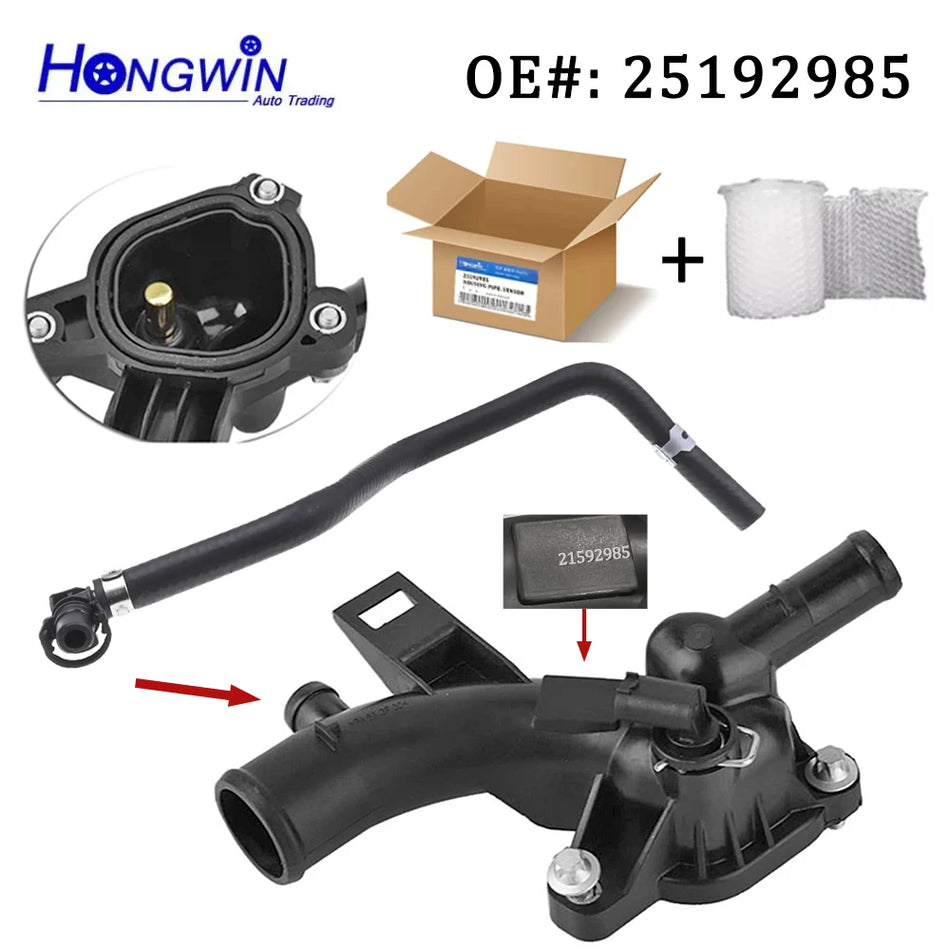 Kühlmittelsensor-Gehäuse ABS für Opel Astra J Meriva B Corsa D