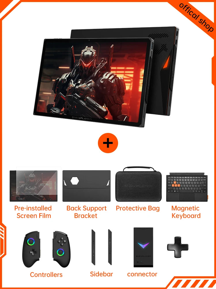 OneXPlayer X1 Pro &ndash; Portable 10.95 Inch Gaming Laptop black 1 / CHINA / amd AIHX37064G4TB|UK