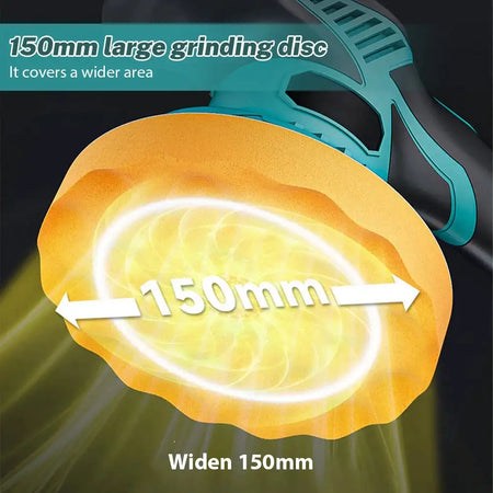 Cordless Car Polisher 1000W 8 Speed Makita 18V Battery