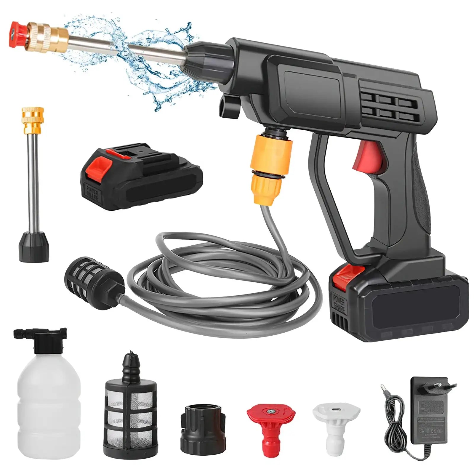 Cordless 200W 30BAR High Pressure Washer Makita 18V Type B With 1XBattery / Electric / spain