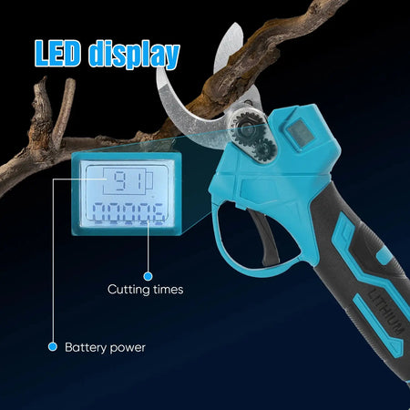 Brushless 40mm Electric Pruner 800W Rechargeable Makita 18V