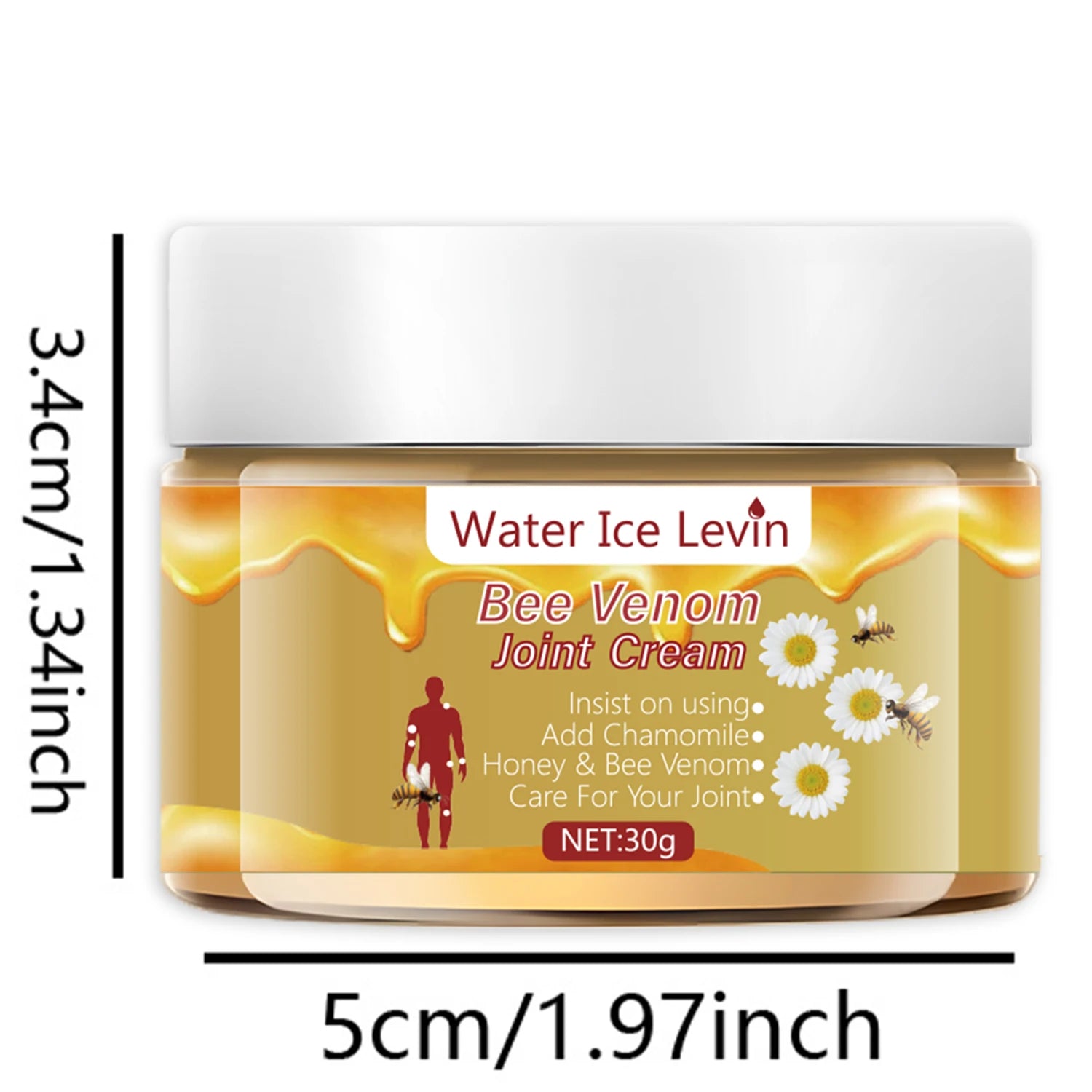 Natural Bee Venom Cream &ndash; Soothing Moisturizing Formula
