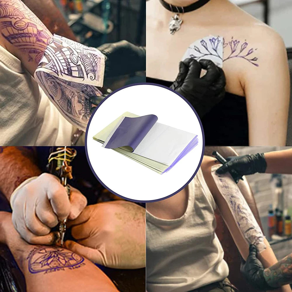 10/30/50pcs Tattoo Transfer Papers A4 Size &ndash; Thermal Paper