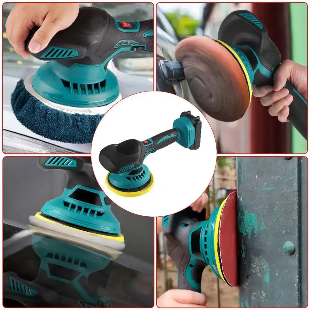 Cordless Car Polisher 6 Speed Wireless Waxer Makita 18V