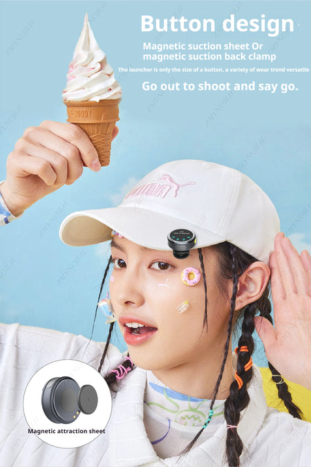 New Magnetic Wireless Lavalier Microphone &ndash; Noise Canceling