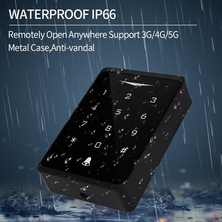 CH1-WIFI &ndash; IP66 Waterproof Backlit Touch Keypad RFID