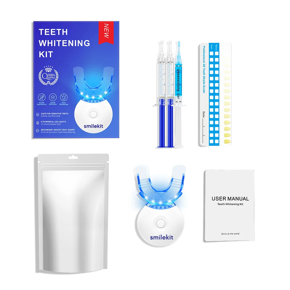 Teeth Whitening Kit &ndash; 5X LED Light Technology Default Title