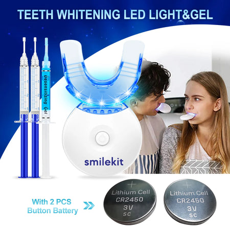 Teeth Whitening Kit &ndash; 5X LED Light Technology