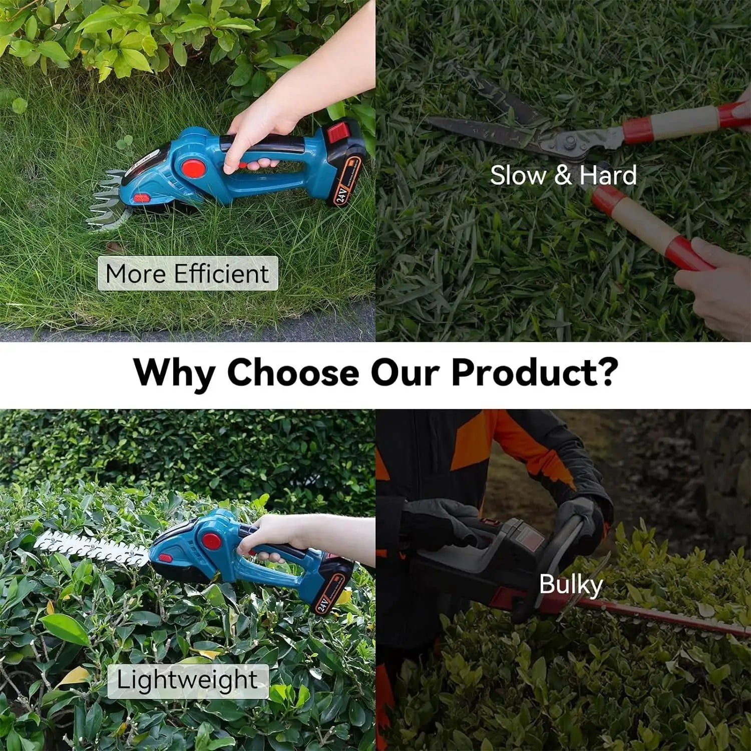 2 In 1 Cordless Hedge Trimmer And Pruning Shear 18V Makita