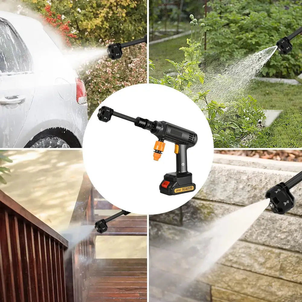 Cordless 30000 RPM High Pressure Washer Makita 18V Battery