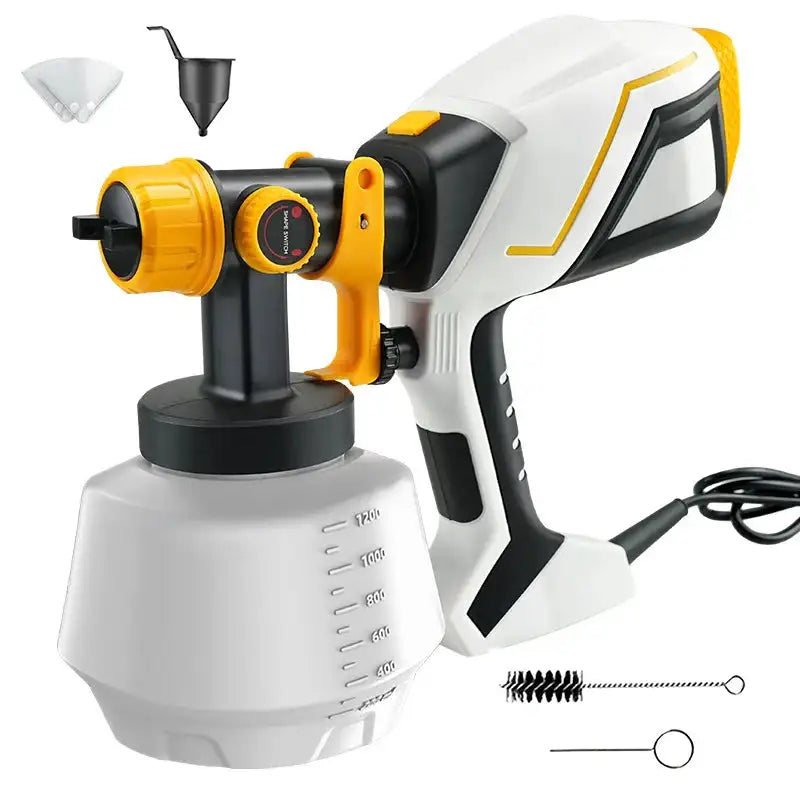 1000W Electric Paint Sprayer 1200ml Three Spray Modes DIY