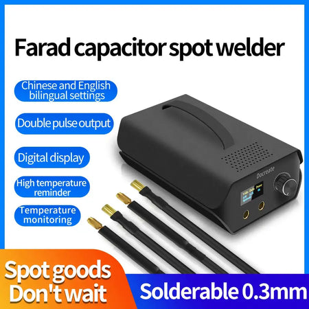0.3mm Nickel Spot Welder 120 Gear Adjustable 18650 Battery