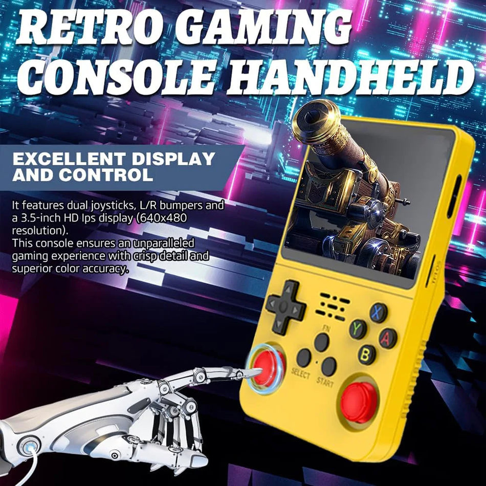 R36S Classic Retro Handheld Gaming Console with ARKOS - 15,000+ Games