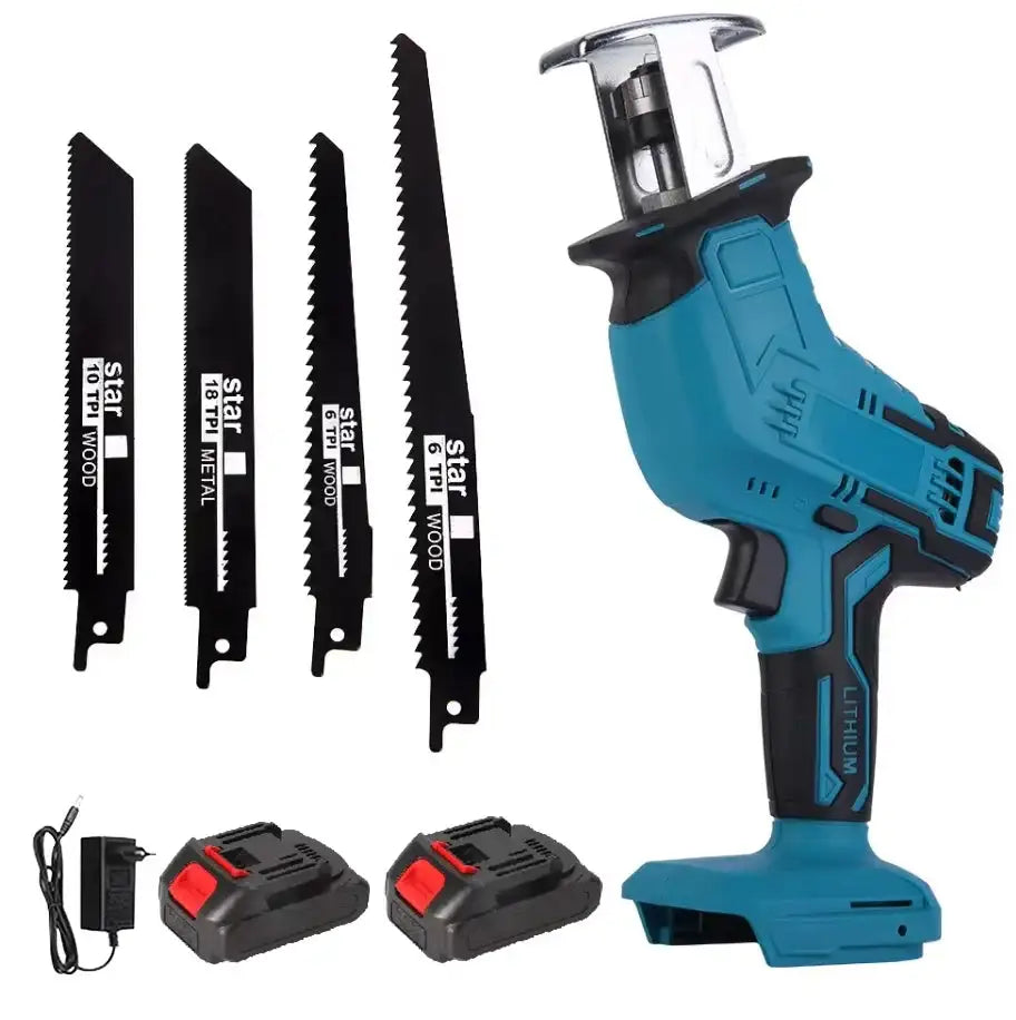 100mm Cordless Reciprocating Saw 3000rpm Makita 18V With 2XBattery / spain