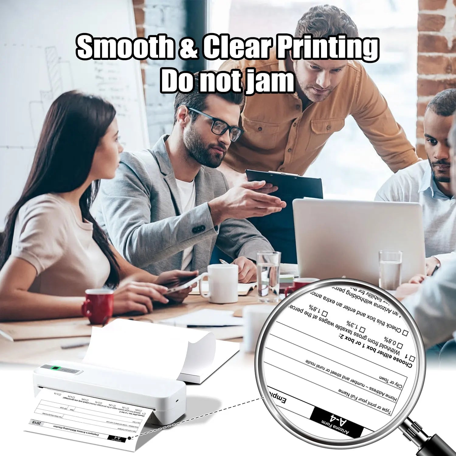 HZTZ A4 Thermal Printing Paper 200 Sheets &ndash; Fast Drying