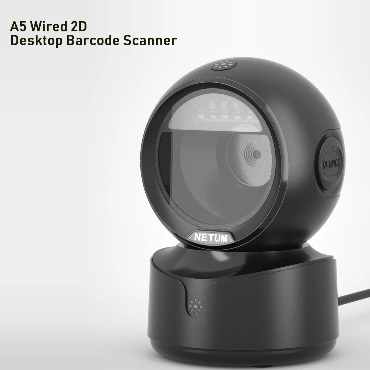 NETUM A5 2D Desktop Barcode Scanner &ndash; Hands Free Operation NT-A5 Wired 2D