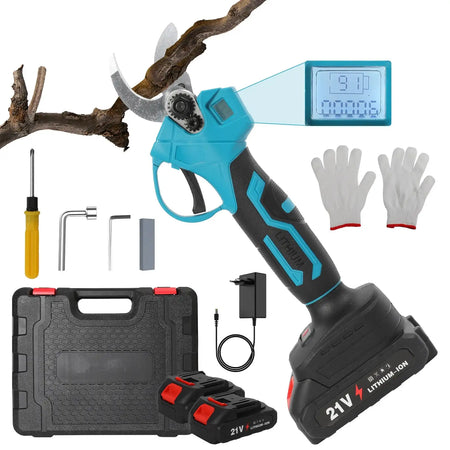 Brushless 40mm Electric Pruner 800W Rechargeable Makita 18V
