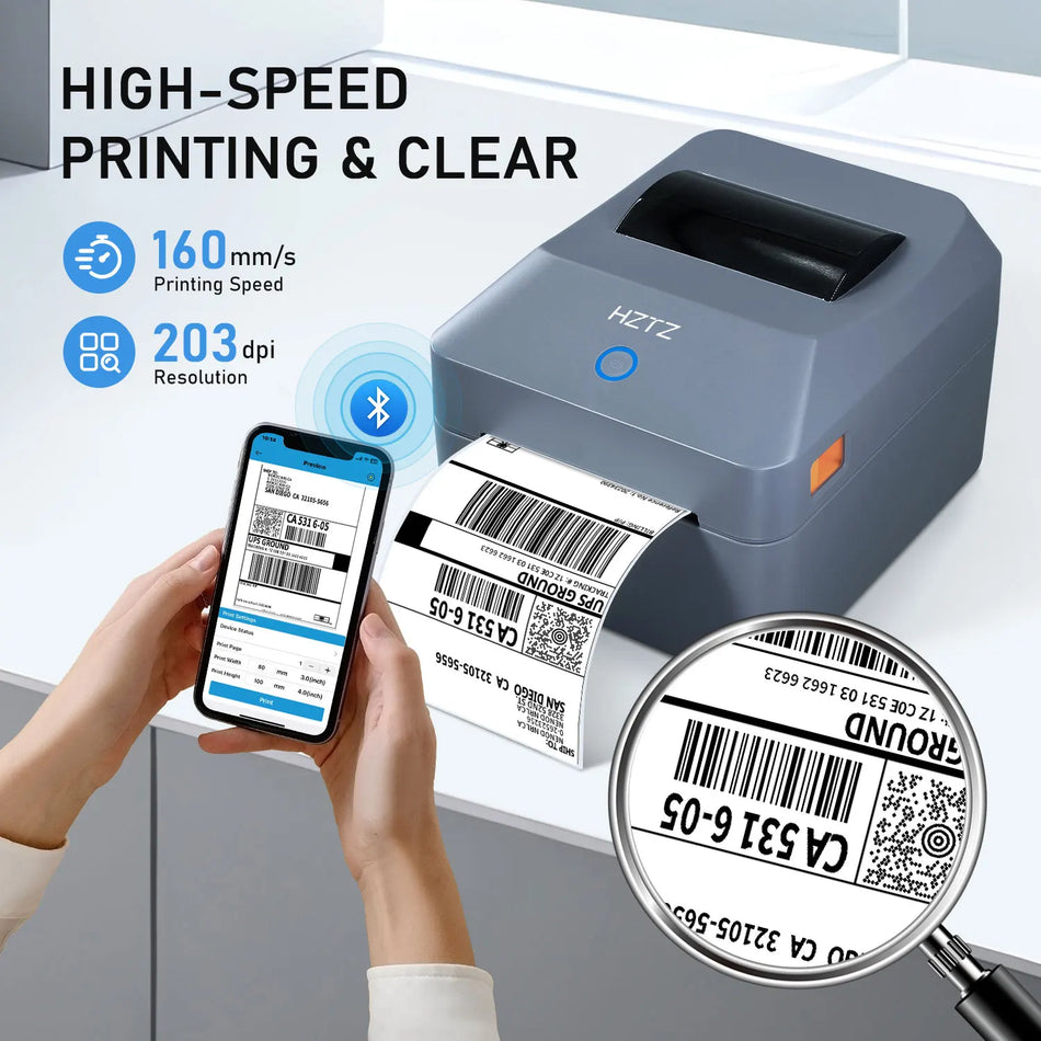 T40 4inch Shipping Label Printer &ndash; High Speed 40ppm