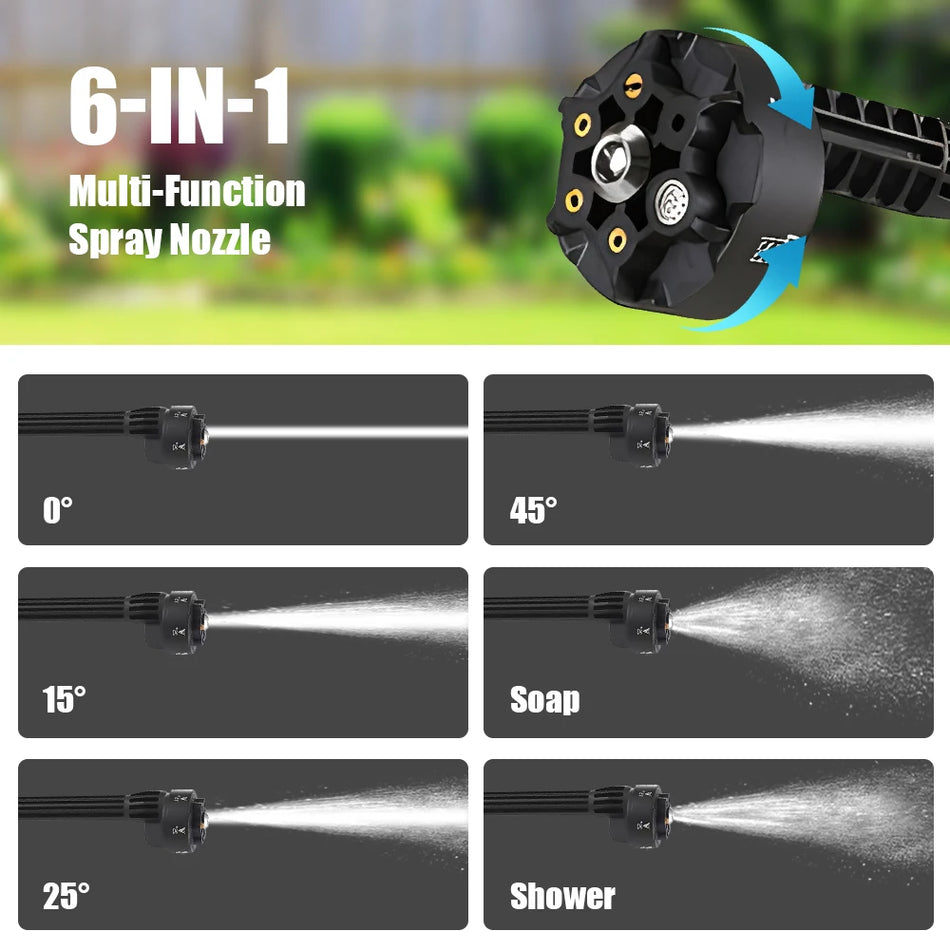 Cordless 30000 RPM 60BAR High Pressure Washer Makita 18V