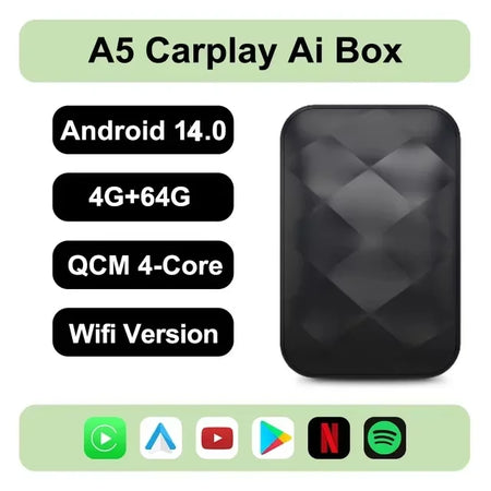 Three In One Android14 CarPlay Dongle &ndash; Plug and Play 4GB 64GB Android14