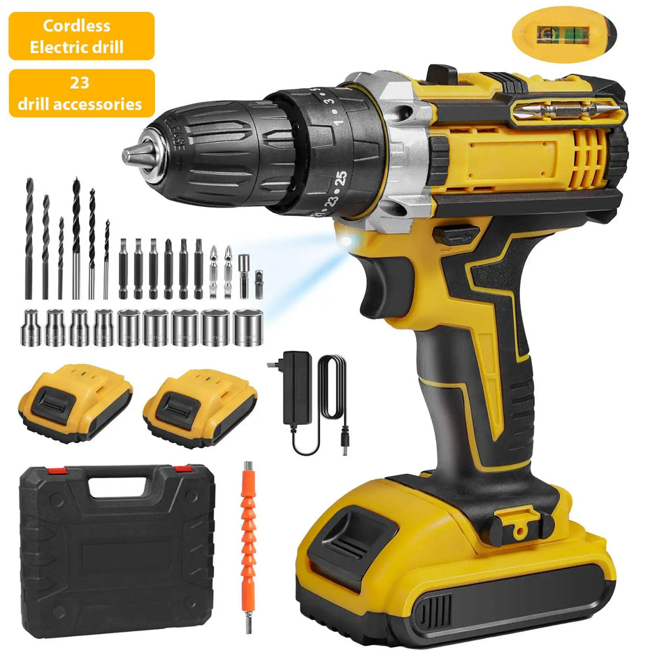 Betuyoo 8031 Akku-Bohrmaschine - 1800 U/min Drei Achtel Spannfutter