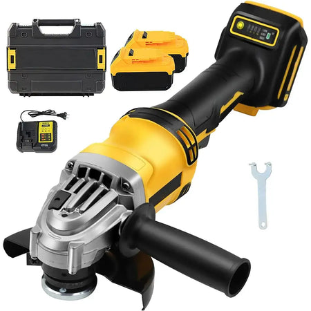 Brushless 1280W 125mm Angle Grinder 4 Speeds DeWalt 20V With 2XBattery / france